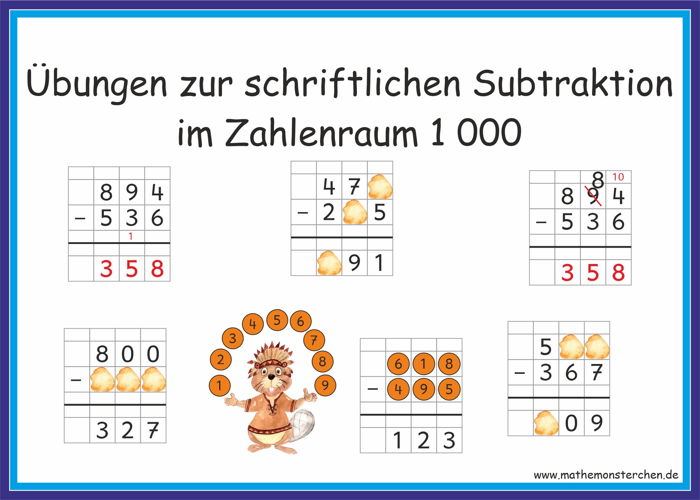 Mathemonsterchen - Addition Und Subtraktion